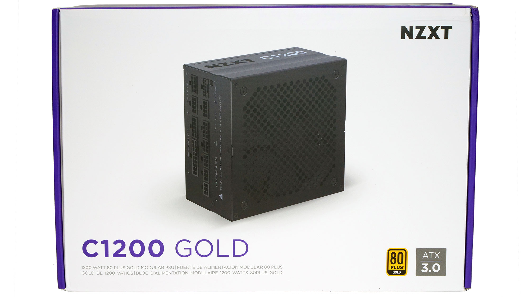 NZXT C1200 Gold 1200 W Review - Photos & Cables