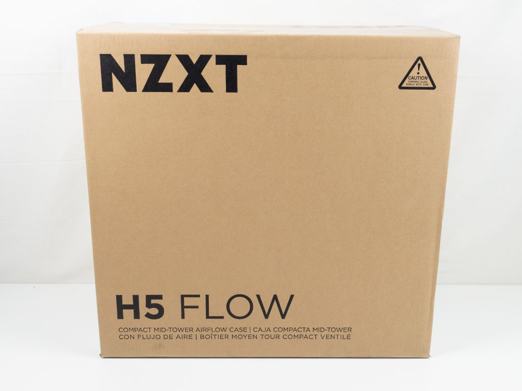 NZXT H5 Flow Review - Packaging & Contents