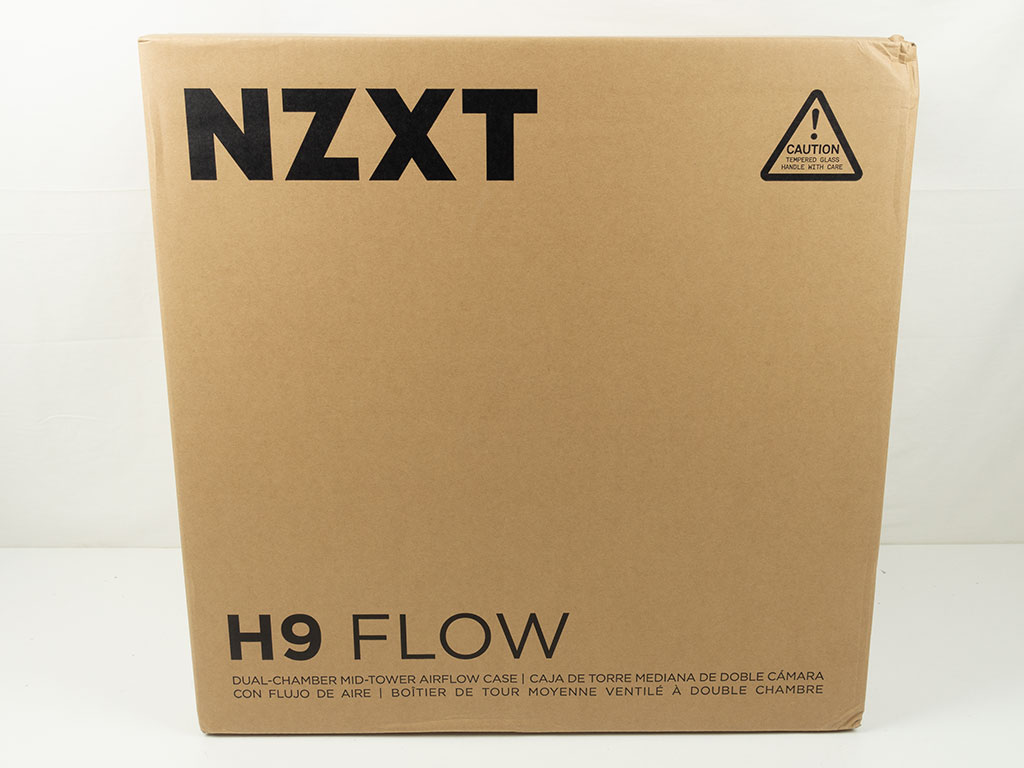 NZXT H9 Flow Review - Packaging & Contents | TechPowerUp