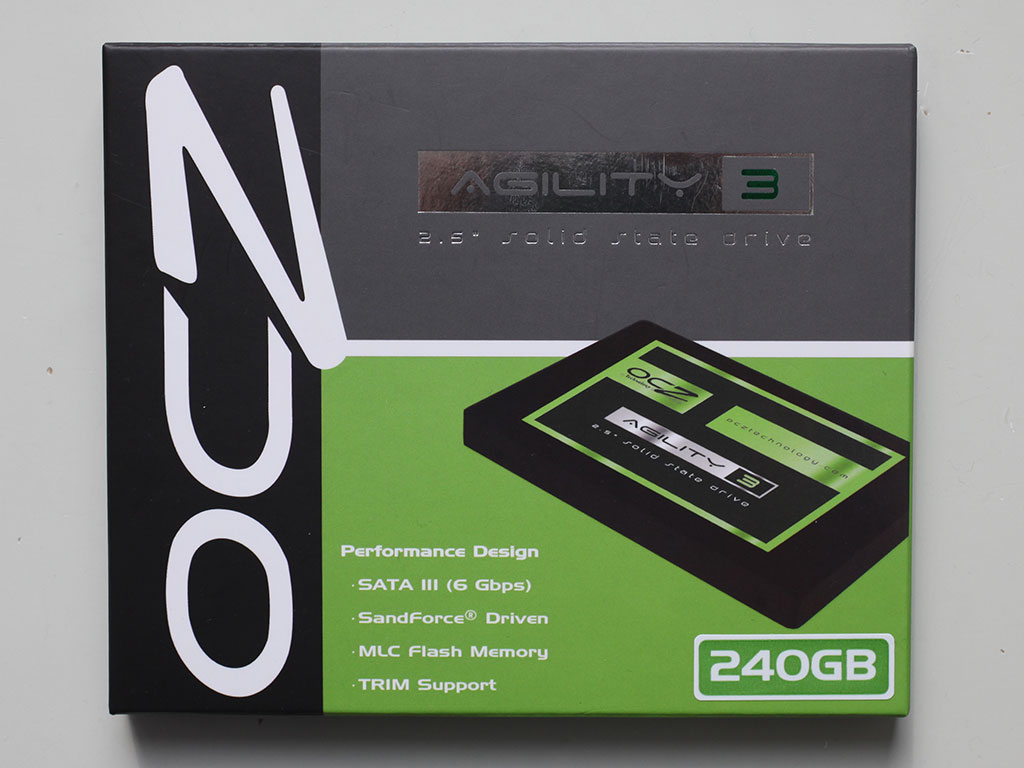 OCZ Agility 240 GB Review - Packaging & Drive | TechPowerUp