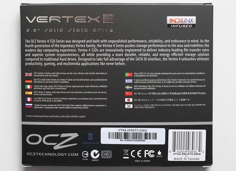 OCZ Vertex 4 256 GB Review - Packaging & the Drive | TechPowerUp
