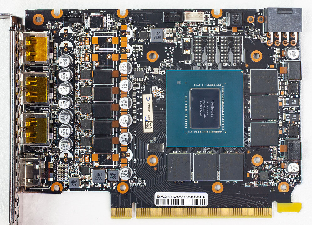 Palit GeForce RTX 3060 Dual OC Review - Circuit Board Analysis