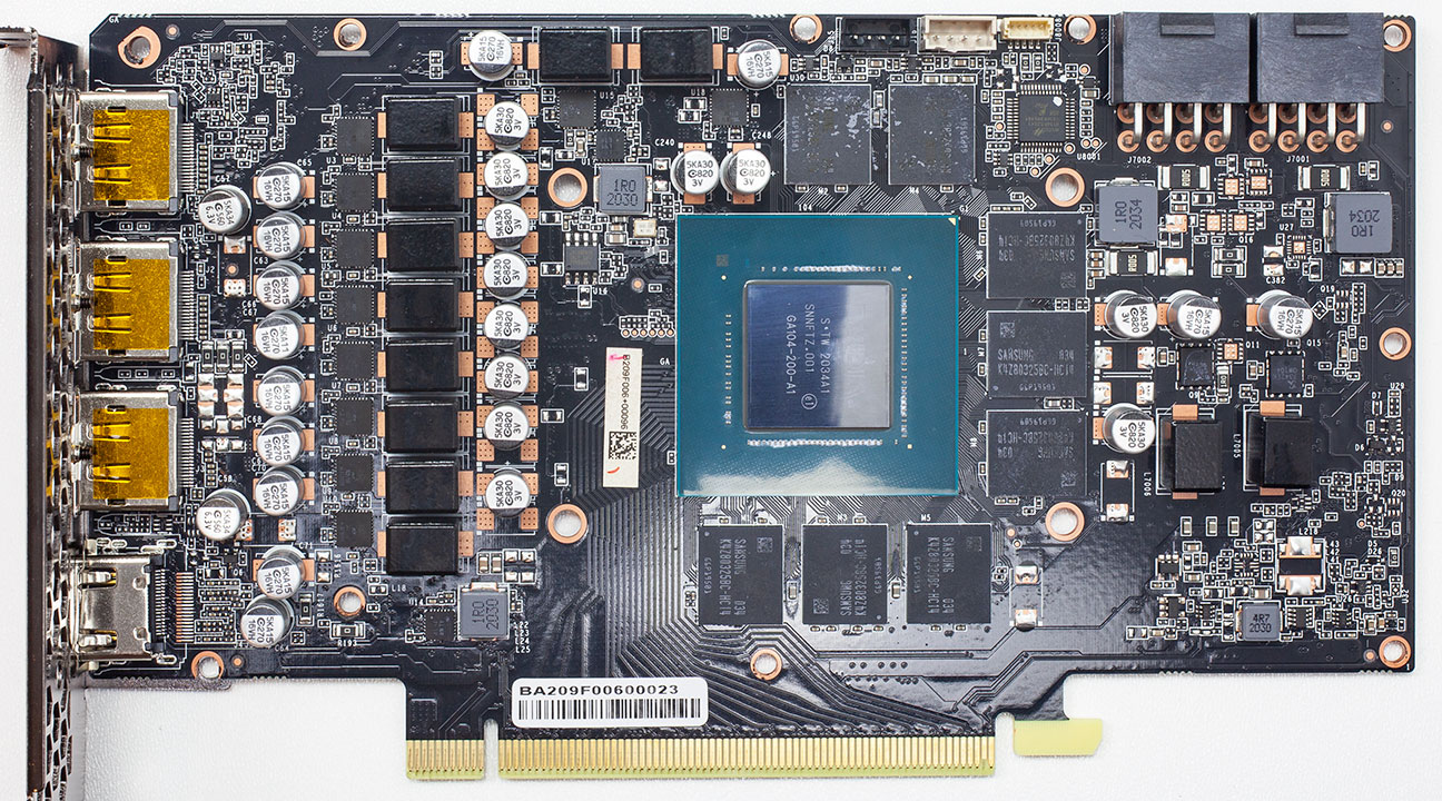 Palit GeForce RTX 3060 Ti GamingPro OC Review - Circuit Board