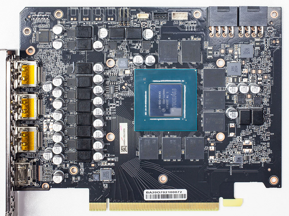 Palit GeForce RTX 3070 JetStream OC Review - Circuit Board 