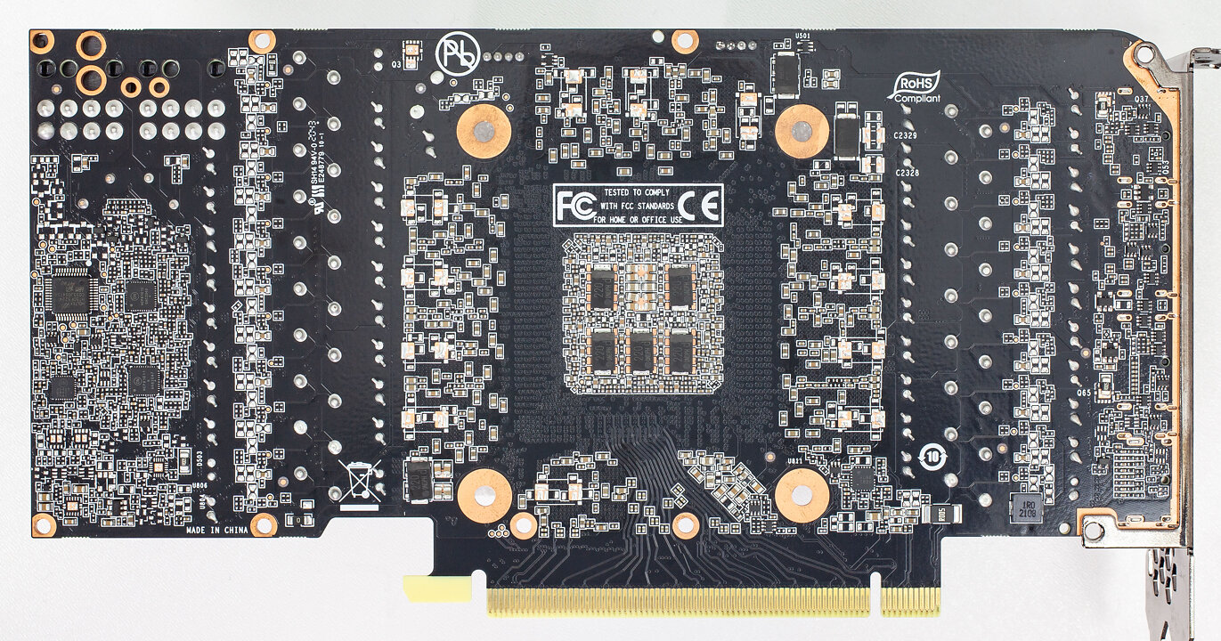 Palit GeForce RTX 3080 Ti GamingPro Review Circuit Board Analysis