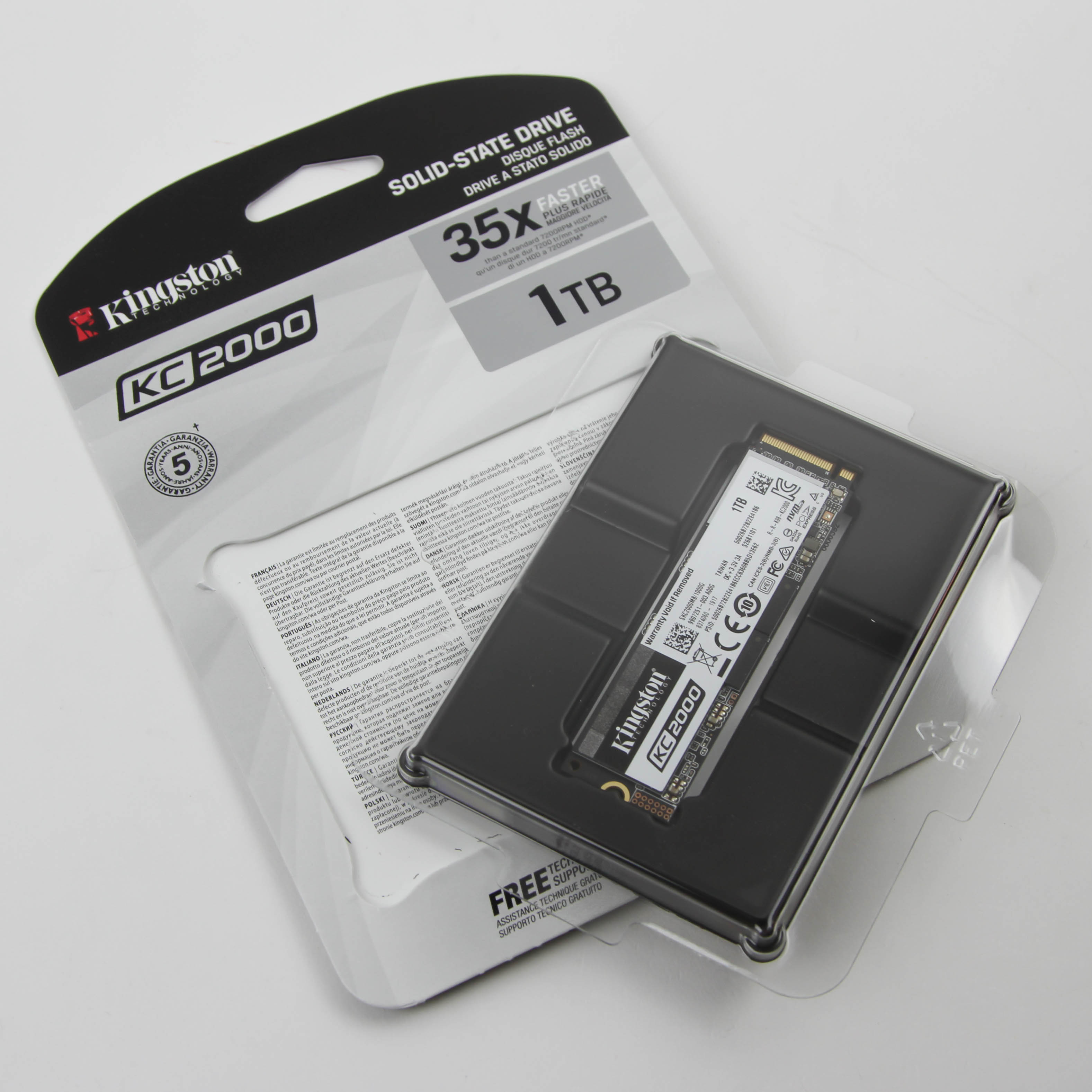 Portable Encrypted Storage for the USB Interface - Kingston KC2000 + Silverstone TechPowerUp