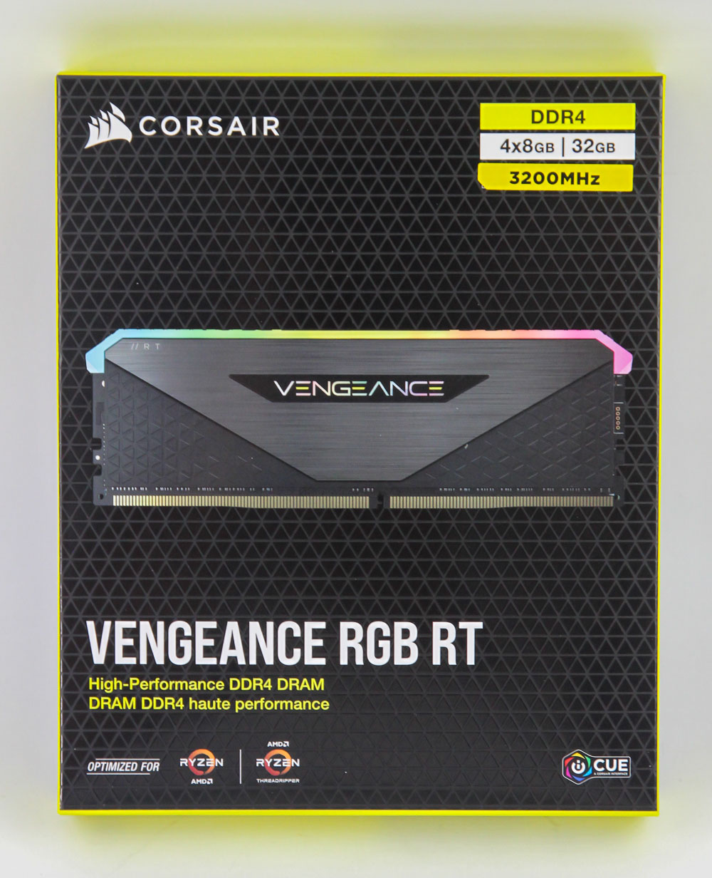 TEST] Kit DDR4 Corsair Vengeance RGB RS 3200 MHz CL16