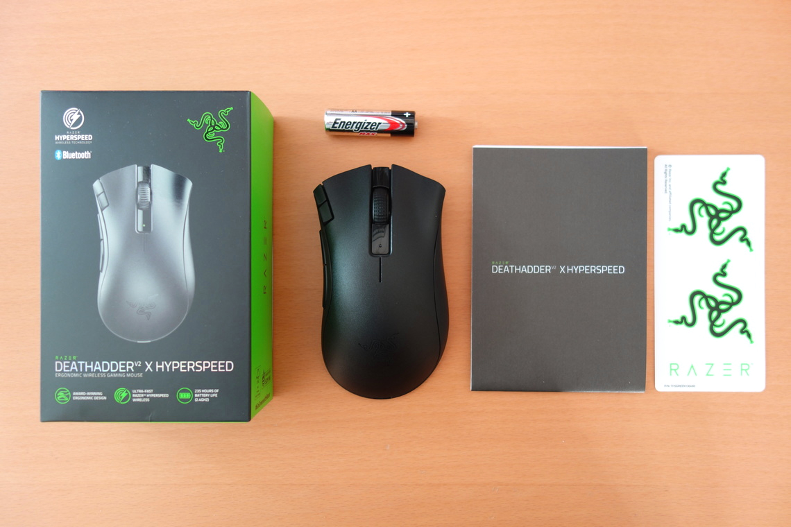 Razer DeathAdder V2 X Hyperspeed Gaming Mouse Review - Packaging