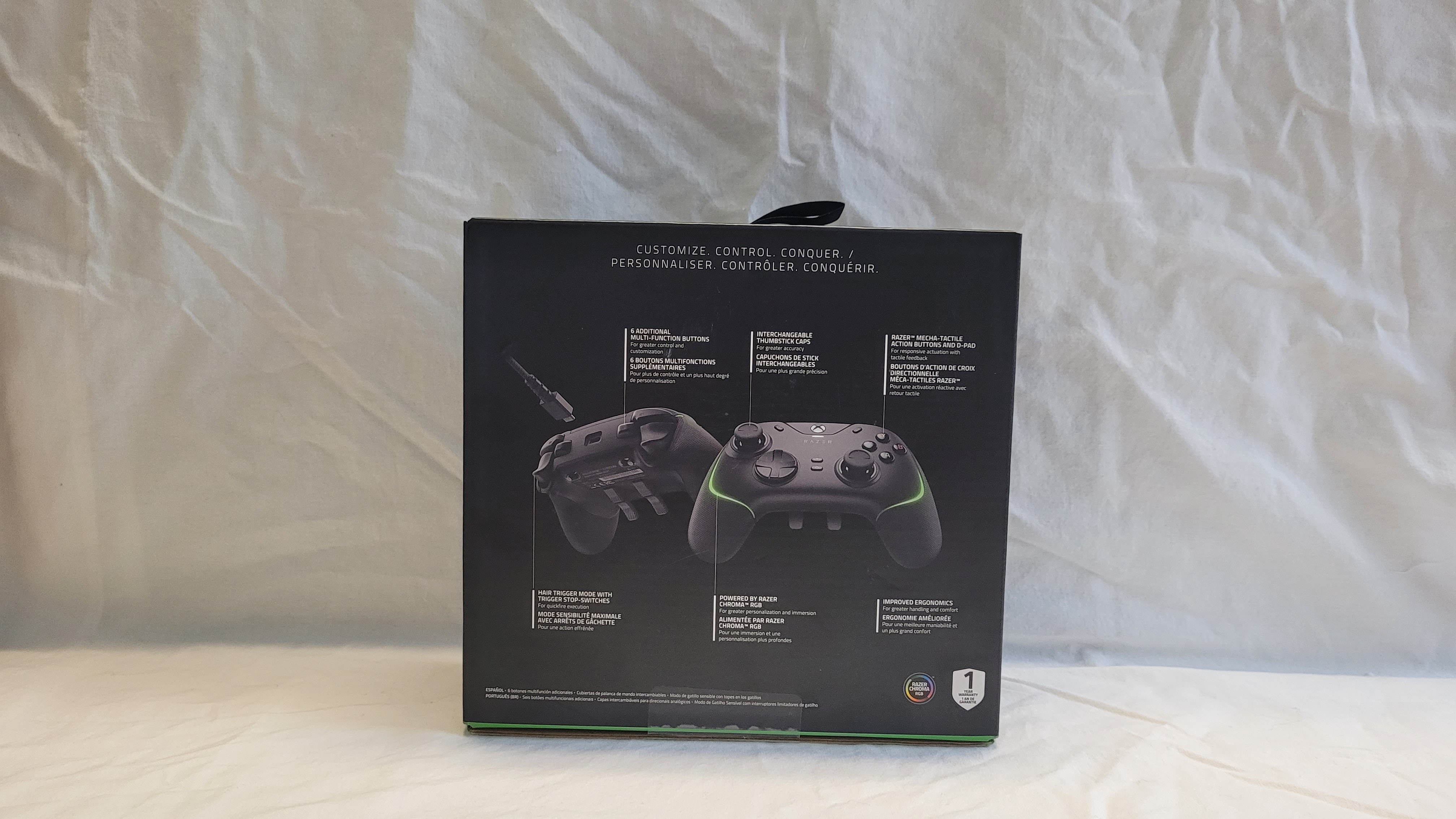 Razer Wolverine Chroma V2 Xbox Series Contents Review - & X|S - Software Packaging, | Controller Satisfaction TechPowerUp Mecha-Tactile
