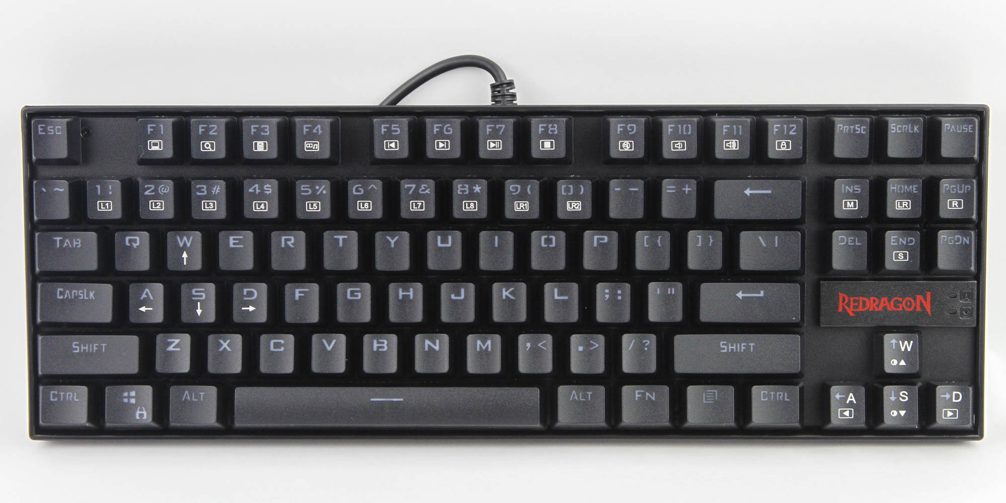 Redragon K552-R Kumara Keyboard Review - Closer | TechPowerUp