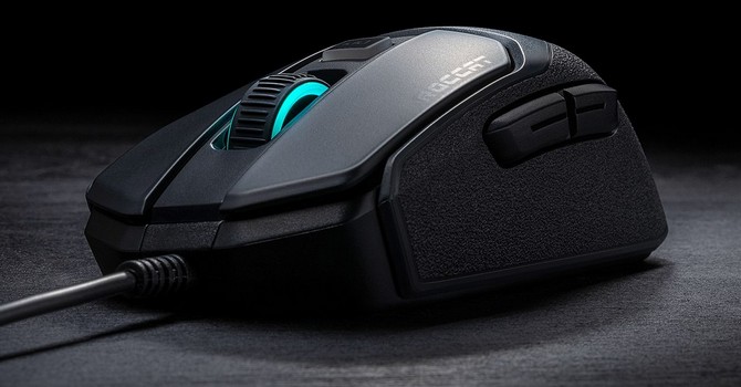 Roccat Kain 100 Aimo Review Shape Dimensions Techpowerup