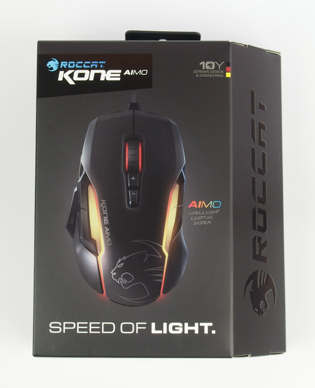 ROCCAT Kone AIMO Review - Packaging & Shape