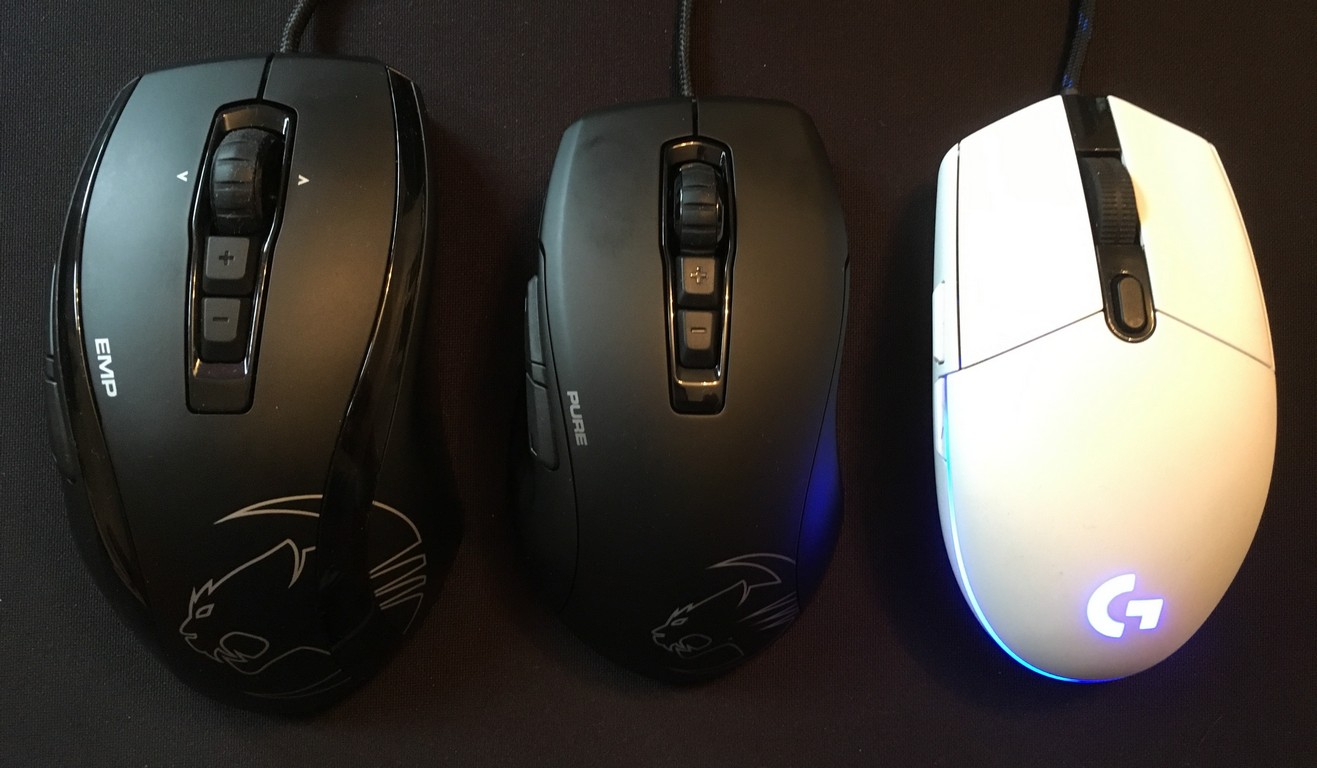 Roccat Kone Pure Owl Eye Review Shape Weight Techpowerup