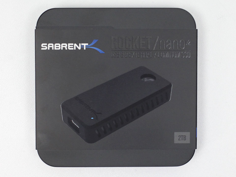 Sabrent Rocket Nano Rugged 2TB External USB-C Portable SSD with