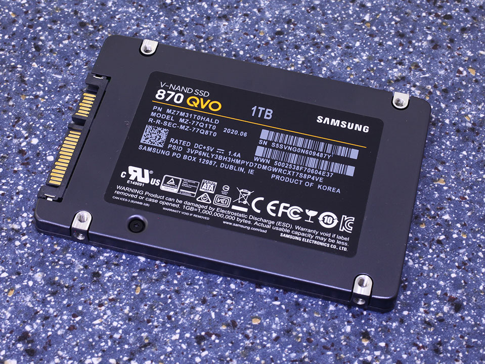 Samsung 870 Qvo 1 Tb Review Terrible Do Not Buy Pictures Components Techpowerup