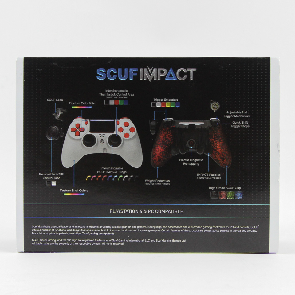 SCUF IMPACT - Gaming Controller for PS4 - Colors