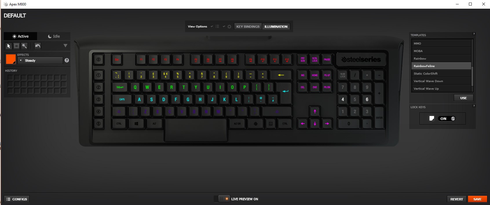 Steelseries Apex M800 Keyboard Review Driver Performance Techpowerup