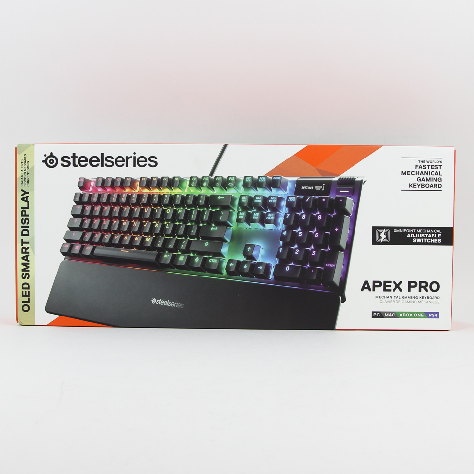 Steelseries Apex Pro Keyboard Review Packaging Accessories Techpowerup