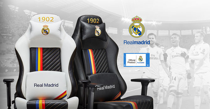 Inflable chair Real Madrid F.C