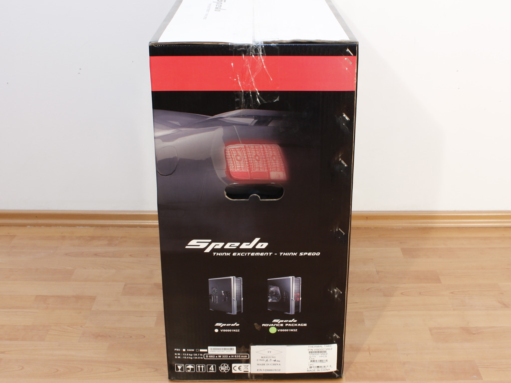 Thermaltake Spedo Advanced Package Review - Packaging & Contents ...