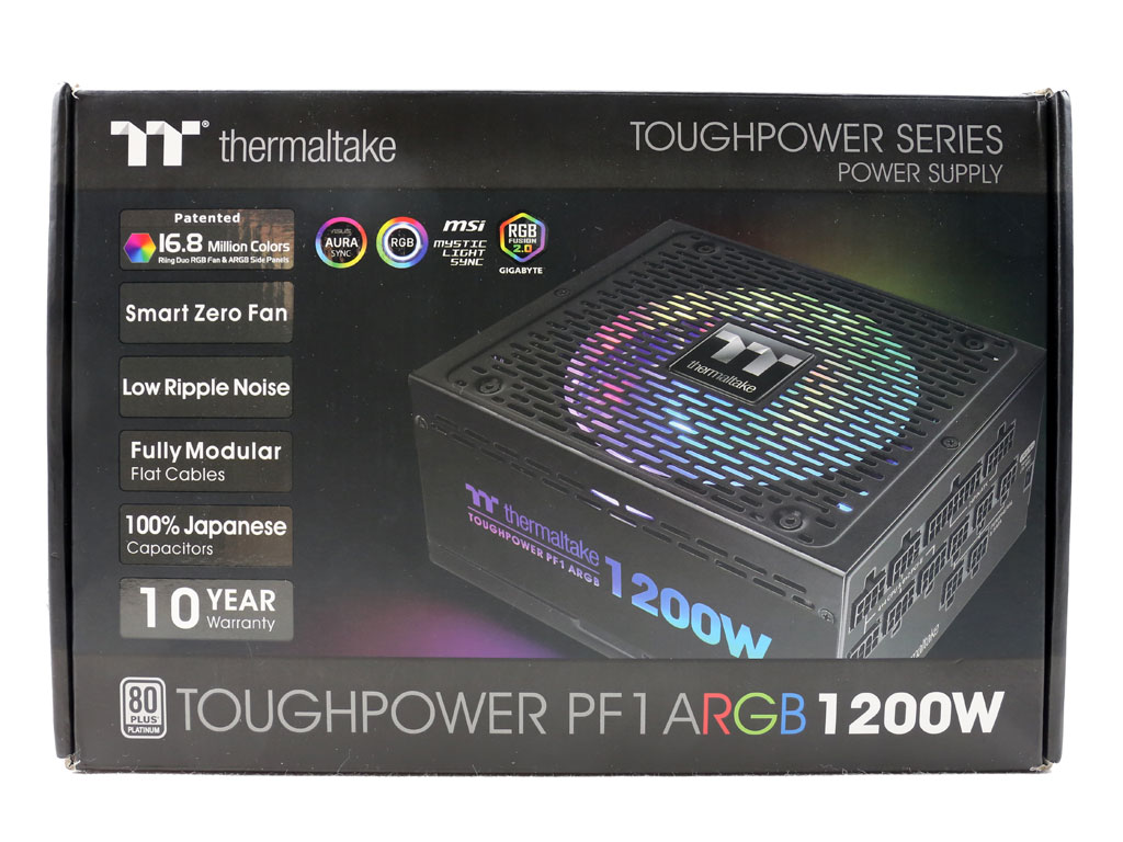 【限定最安値】 Thermaltake 電源 1200 ARGB PF1 TOUGHPOWER PC周辺機器