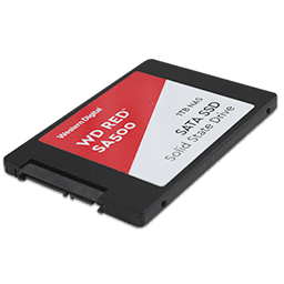 WD Red™ SA500 NAS SATA SSD 500 GB to 4 TB 2.5”/7mm Cased