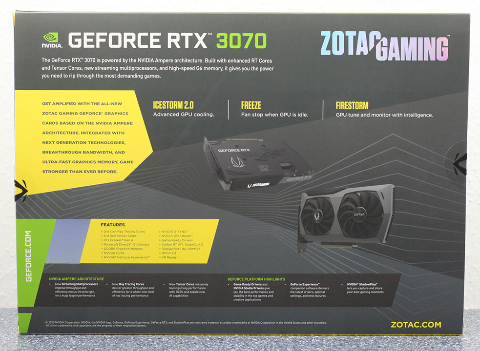 Zotac GeForce RTX 3070 Twin Edge OC Review - Pictures & Teardown