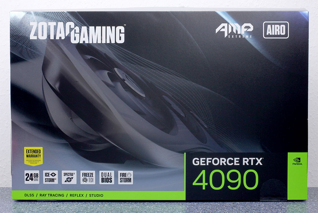 ZOTAC GAMING GeForce RTX 4090 AMP Extreme AIRO White Edition
